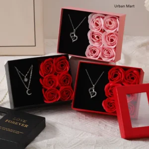 Love Forever Gift Box ( 100 Language Necklace Inside )